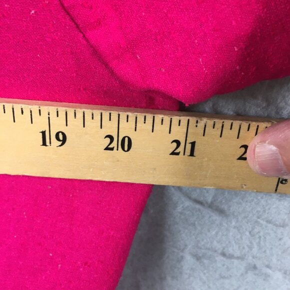 Perfect Designs Jacket Womens 12 Hot Pink 100% Silk Western Yoke Ranch Rodeo - Picture 4 of 16